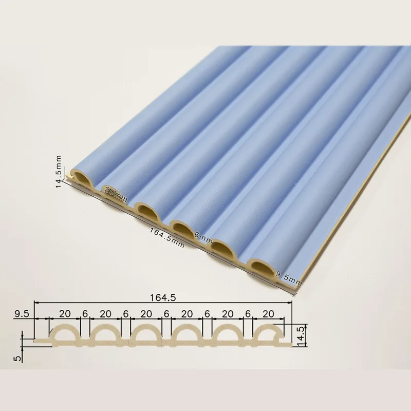 156 Üreges félkör alakú 6 rácsos hornyolt panel