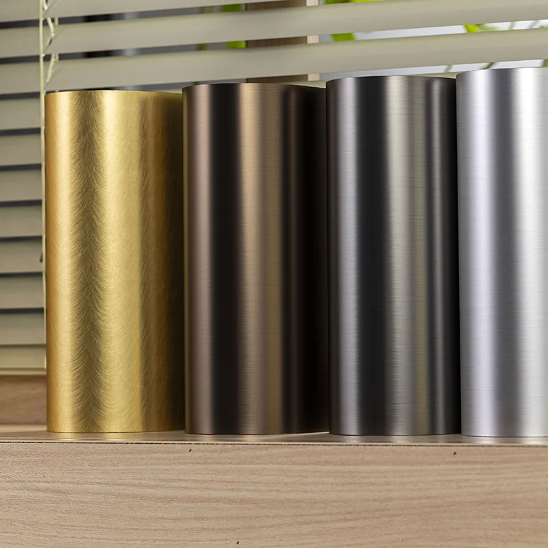 Fém textúrájú tömör bambuszszálas falpanel