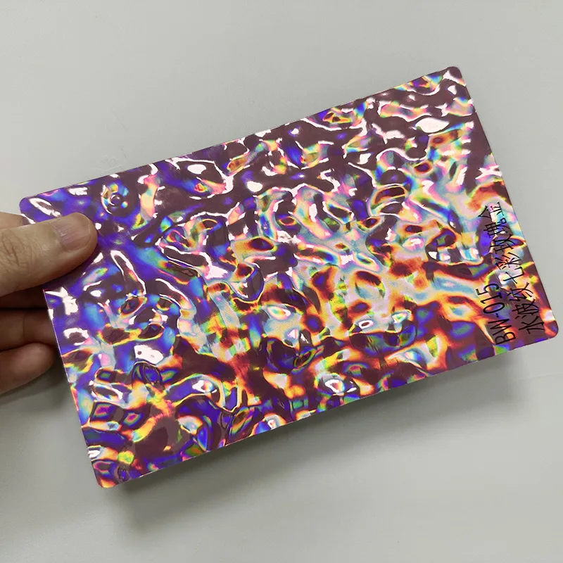 PET Water Ripple ütésálló fallemez